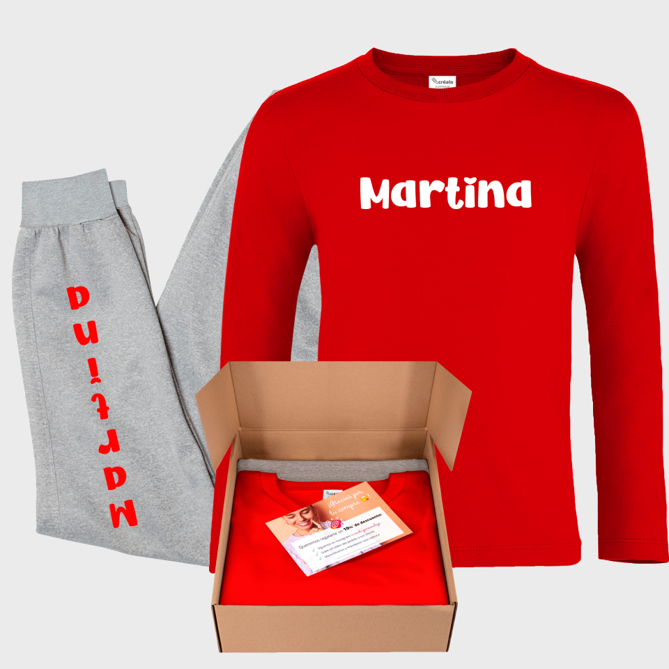 Pijama de niña Martina