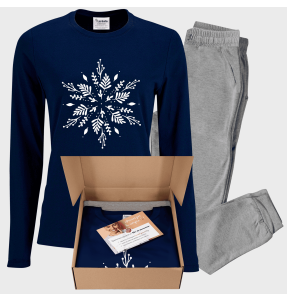 Pijama de mujer Copo de Nieve