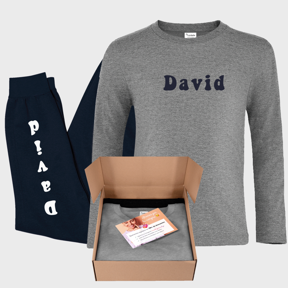Pijama de niño David