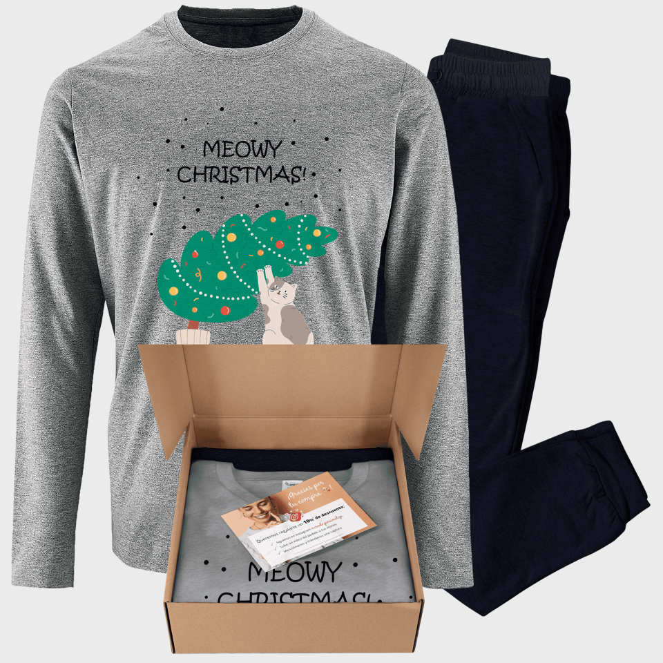Pijama Meowy Christmas