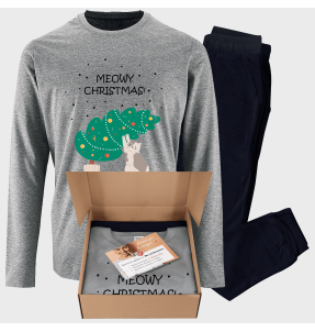 Pijama Meowy Christmas