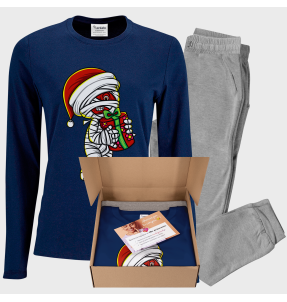 Pijama de mujer Momia Navideña