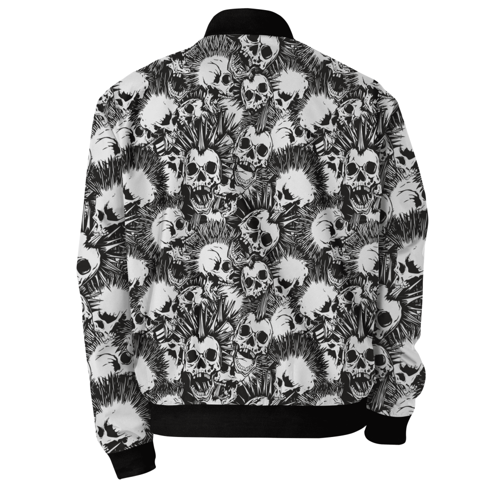 Chaqueta Bomber Calaveras