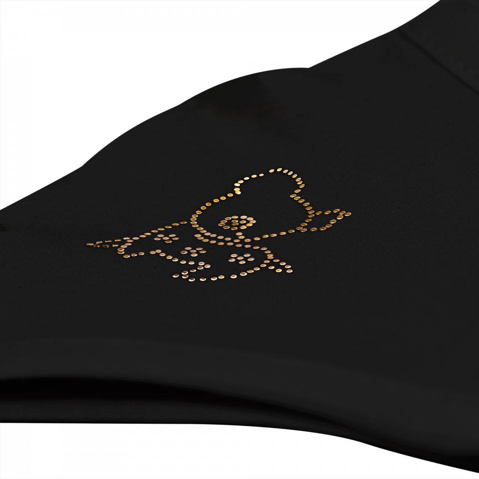 Parche termoadhesivo de brillantes para ropa diseño Borrego