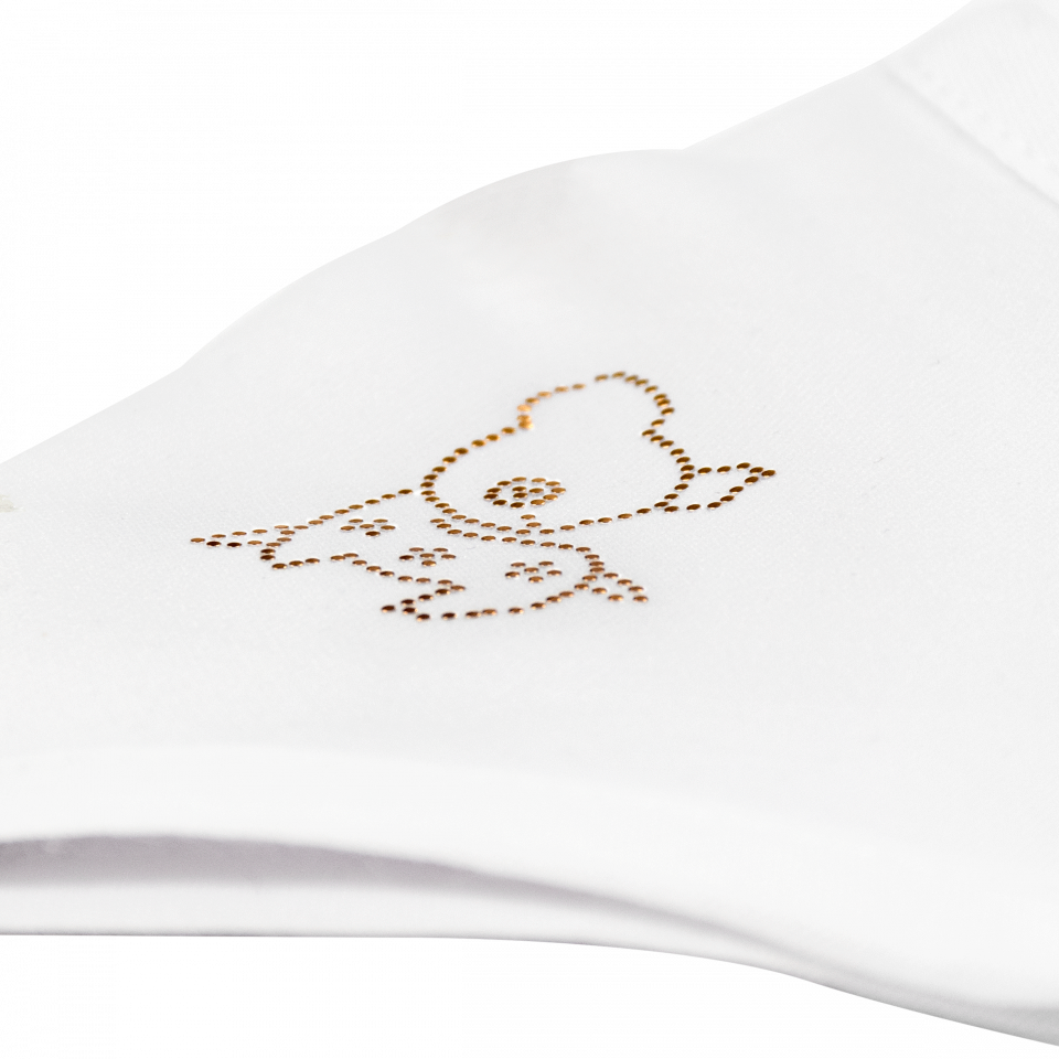 Parche termoadhesivo de brillantes para ropa diseño Borrego