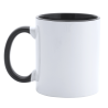 Taza con interior y asa de color personalizada