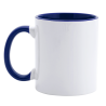 Taza con interior y asa de color personalizada