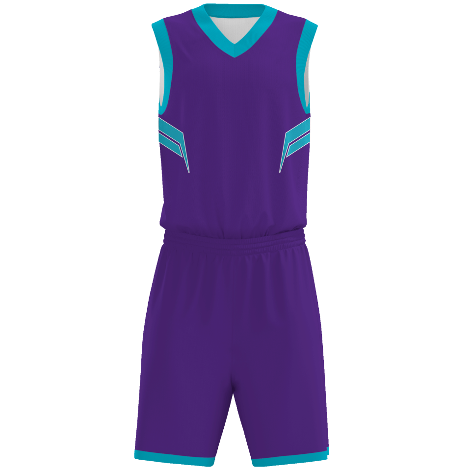 Conjunto de baloncesto sublimado modelo Cuernos personalizado