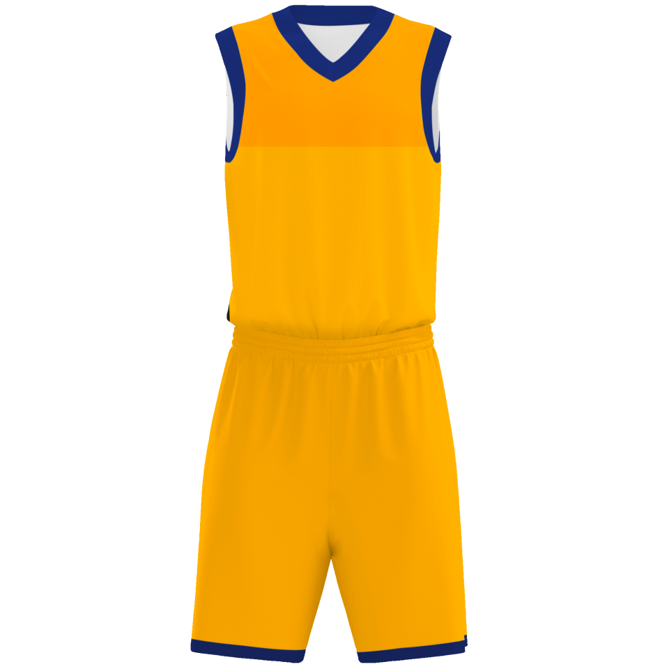 Conjunto de baloncesto sublimado modelo Corte Colorido personalizado