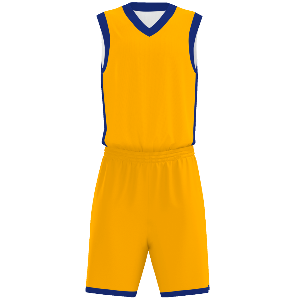 Conjunto de baloncesto sublimado modelo liso personalizado