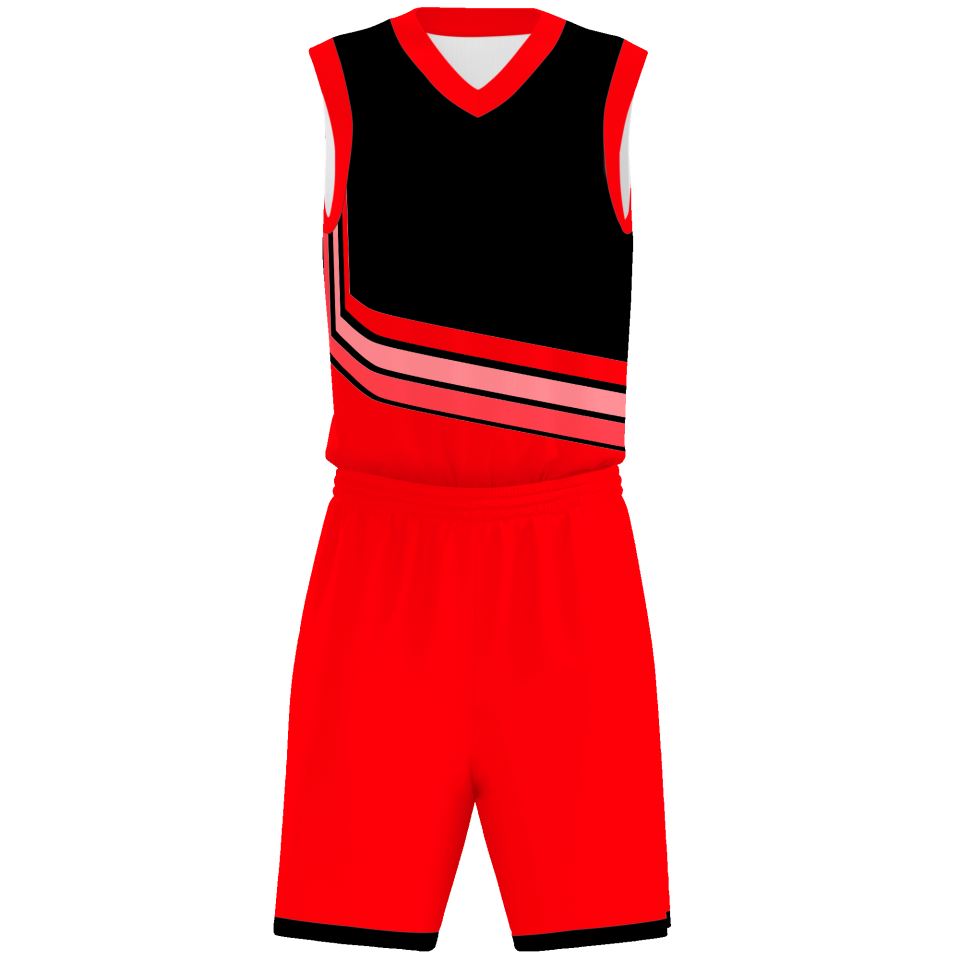 Conjunto de baloncesto sublimado modelo curvas personalizado