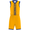 Conjunto de baloncesto sublimado modelo pixeles personalizado