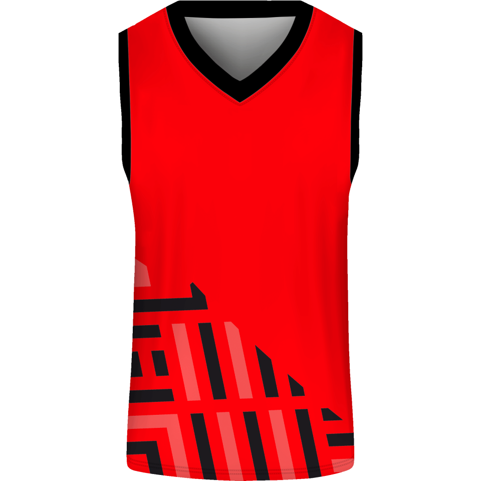 Conjunto de baloncesto sublimado modelo geométrico personalizado