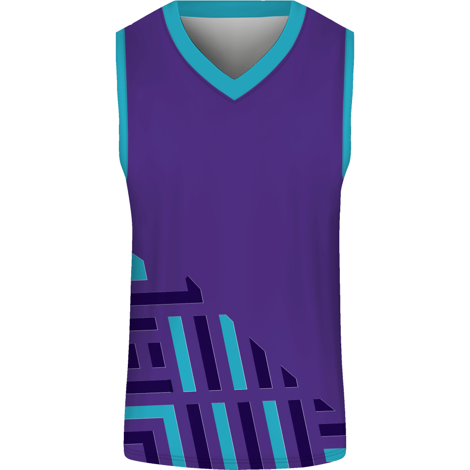 Conjunto de baloncesto sublimado modelo geométrico personalizado