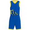 Conjunto de baloncesto sublimado modelo geométrico personalizado
