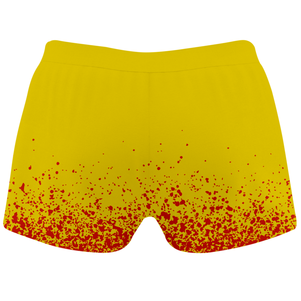 Malla corta voley mujer sublimada modelo corte