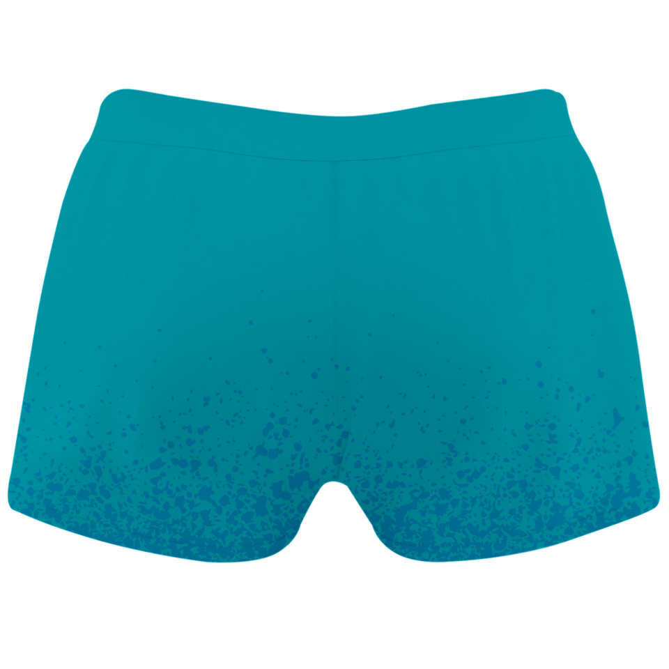 Malla corta voley mujer sublimada modelo corte