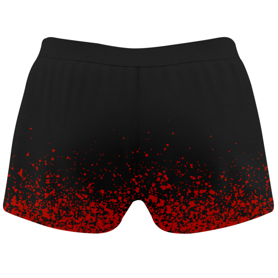 Malla corta voley mujer sublimada modelo corte