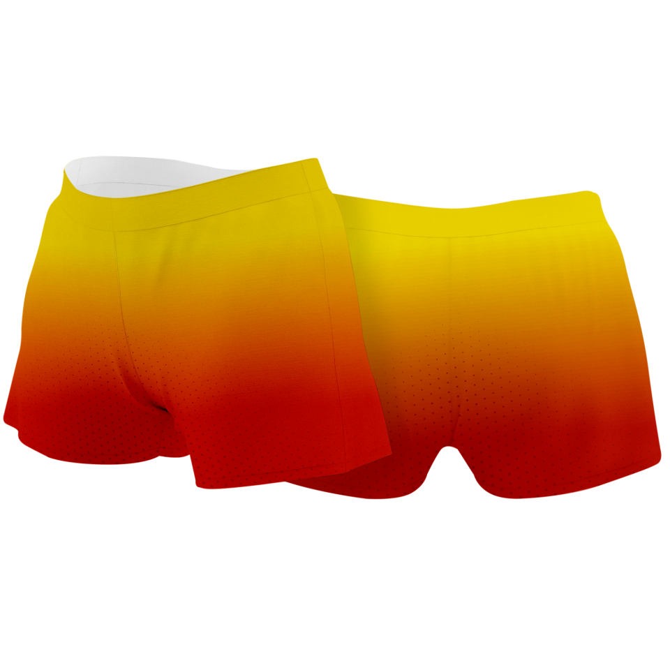 Malla corta voley mujer sublimada modelo degradado