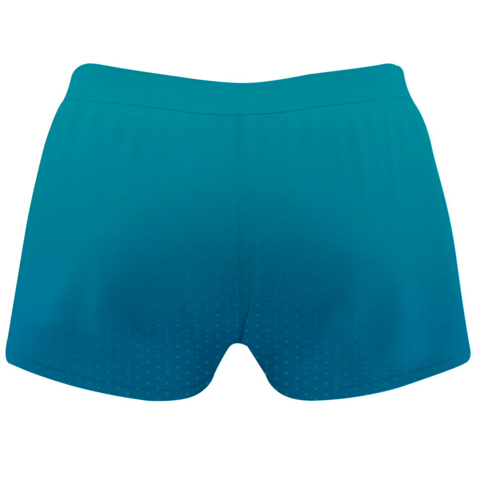 Malla corta voley mujer sublimada modelo degradado