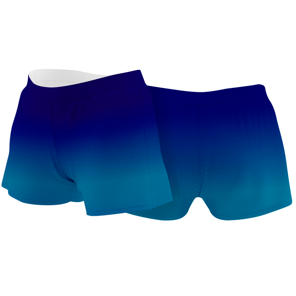 Malla corta voley mujer sublimada modelo degradado