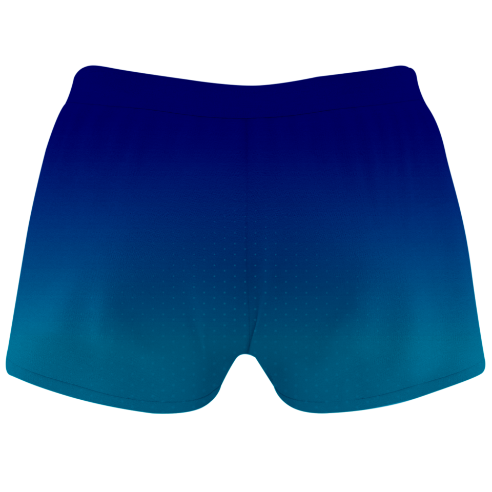 Malla corta voley mujer sublimada modelo degradado