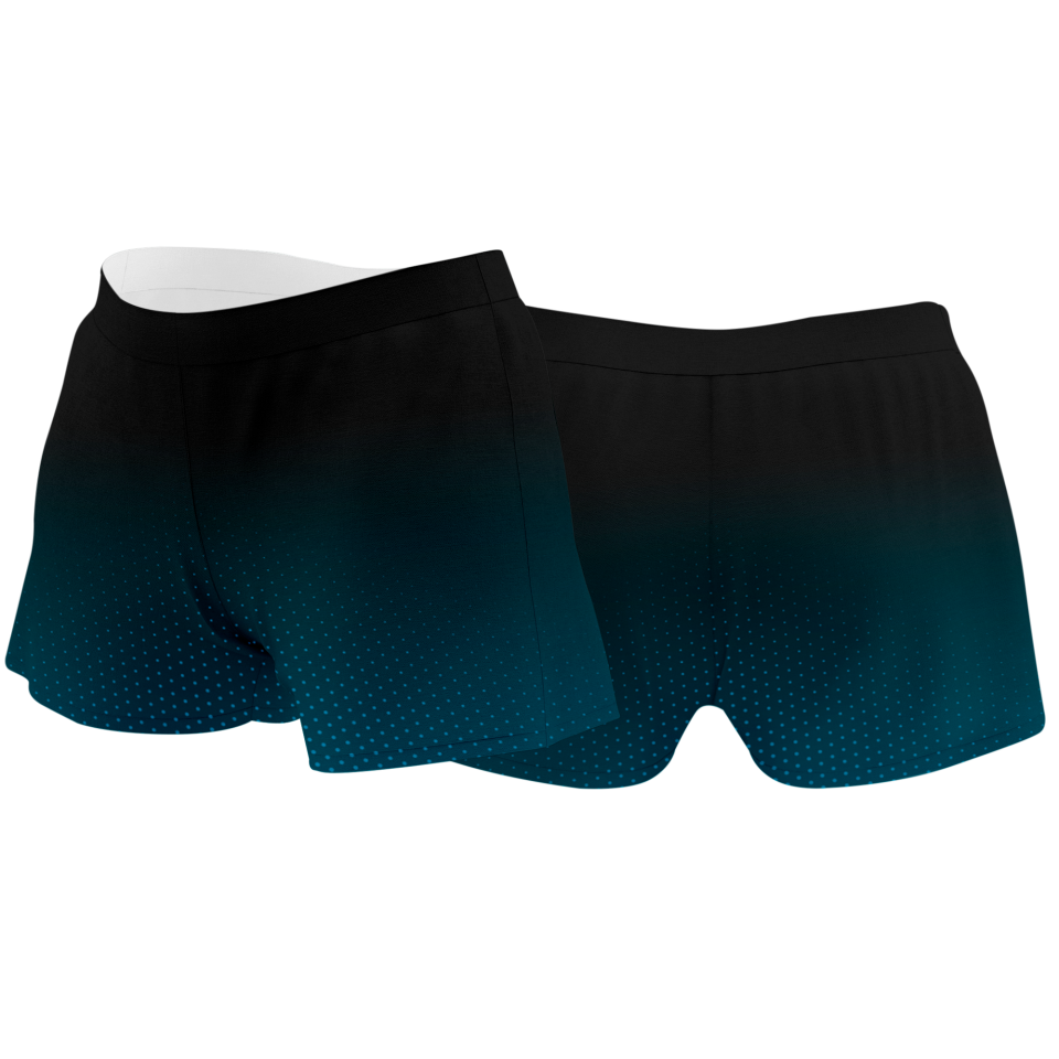 Malla corta voley mujer sublimada modelo degradado