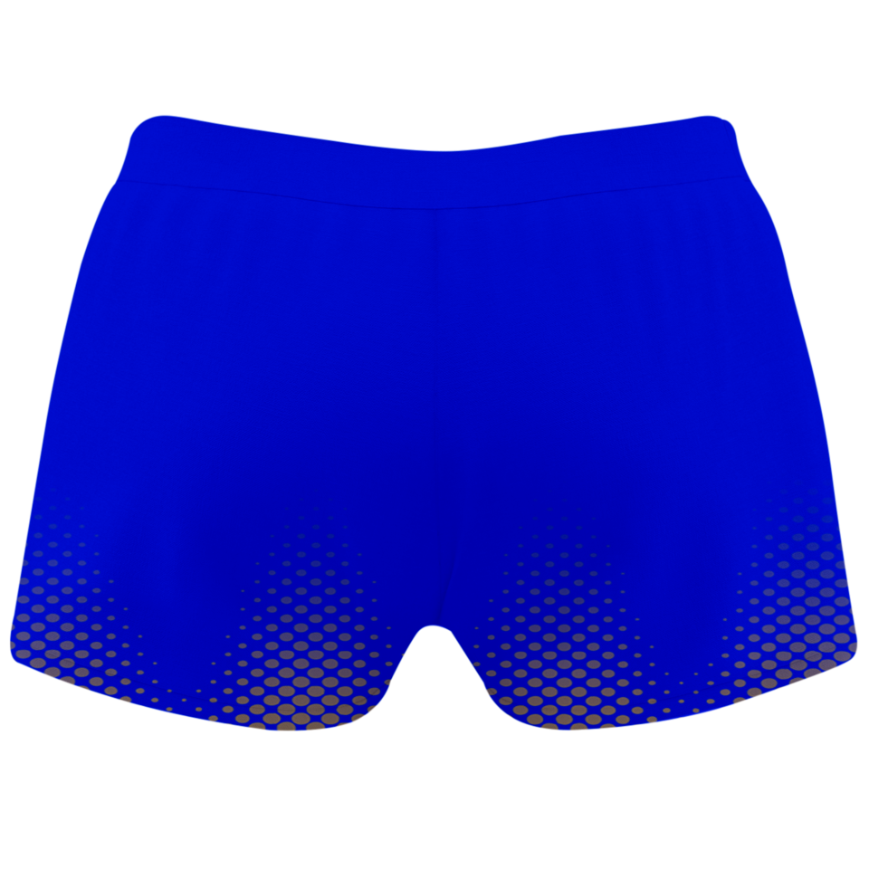 Malla corta voley mujer sublimada modelo puntos