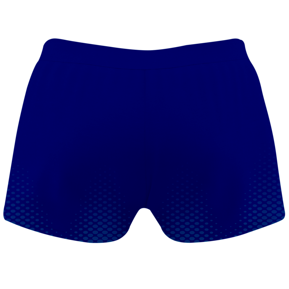 Malla corta voley mujer sublimada modelo puntos