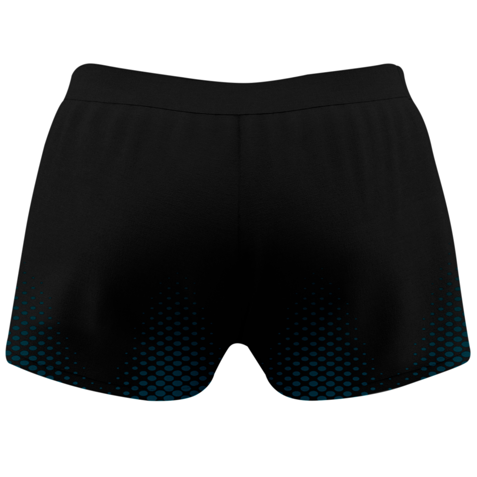 Malla corta voley mujer sublimada modelo puntos