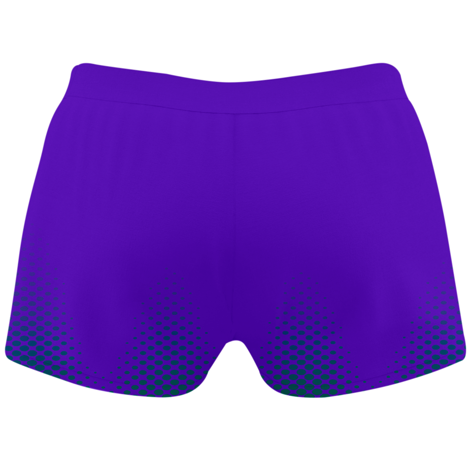 Malla corta voley mujer sublimada modelo puntos