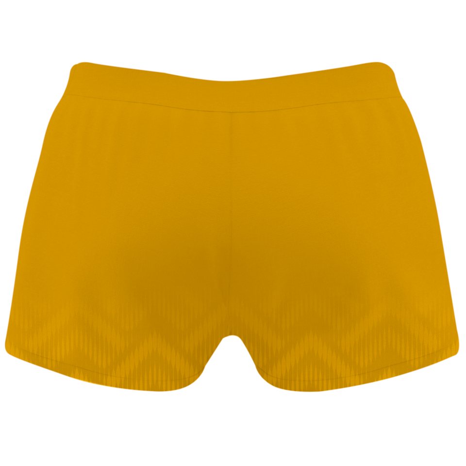 Malla corta voley mujer sublimada modelo geométrico