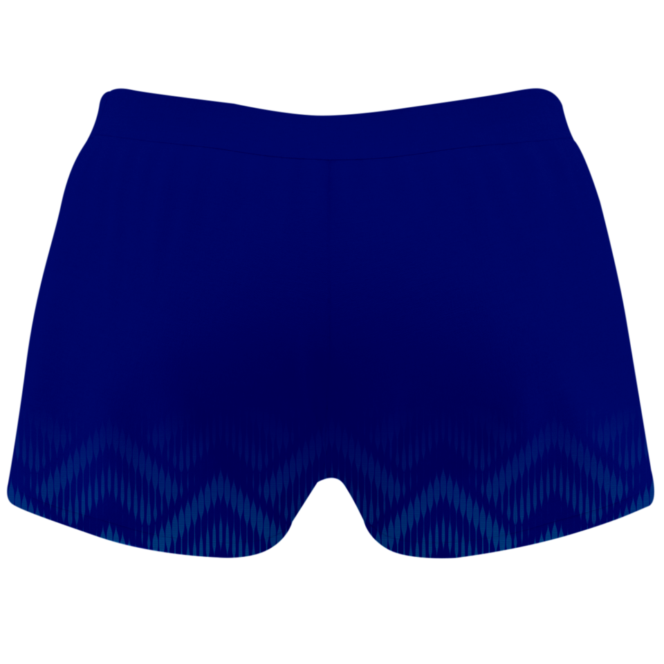 Malla corta voley mujer sublimada modelo geométrico