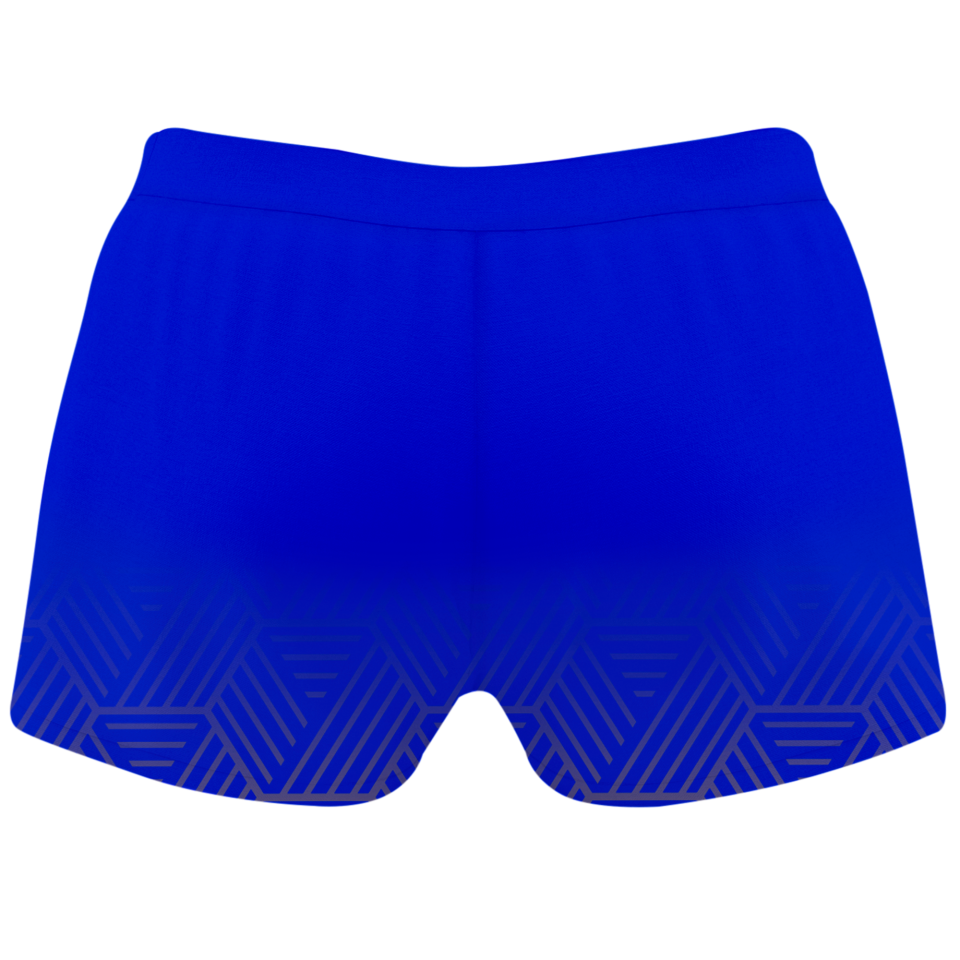 Malla corta voley mujer sublimada modelo hexágono