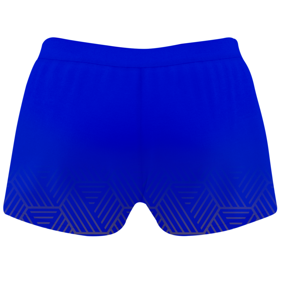 Malla corta voley mujer sublimada modelo hexágono