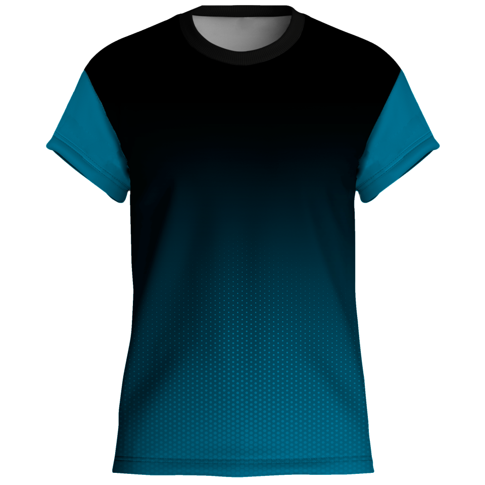 Conjunto voley manga corta sublimado modelo degradado