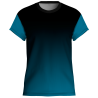 Conjunto voley manga corta sublimado modelo degradado