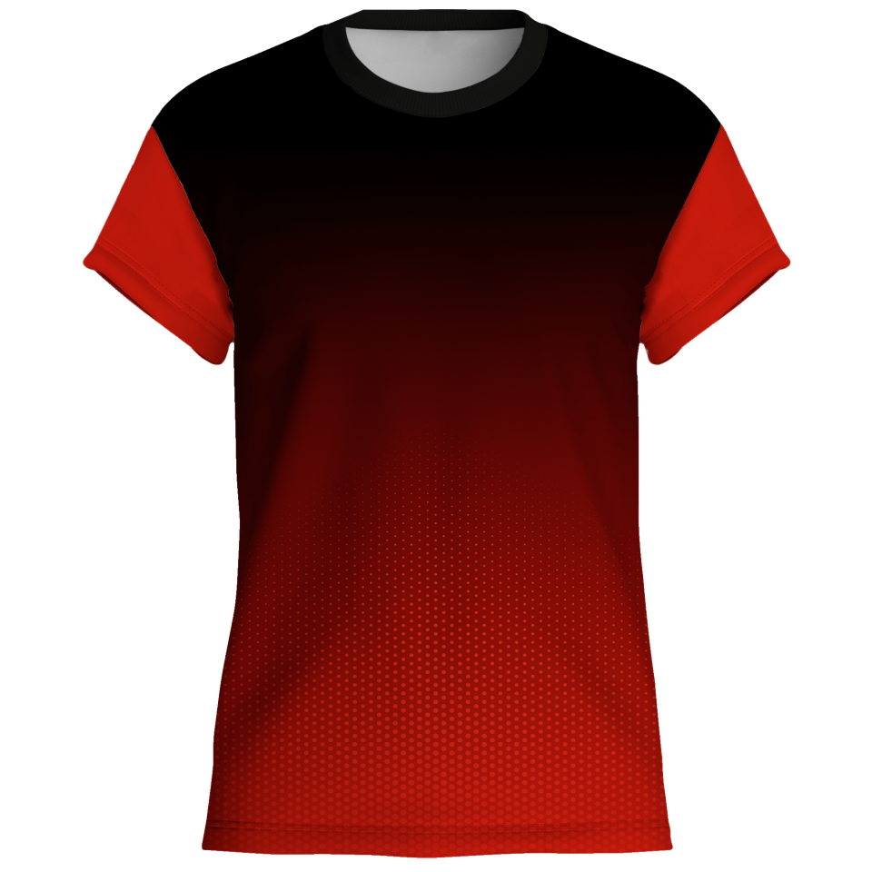 Conjunto voley manga corta sublimado modelo degradado