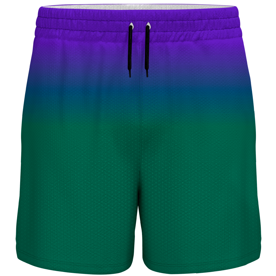 Conjunto voley manga corta sublimado modelo degradado