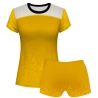 Conjunto voley mujer manga corta sublimado modelo corte