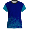 Conjunto voley manga corta sublimado modelo líneas