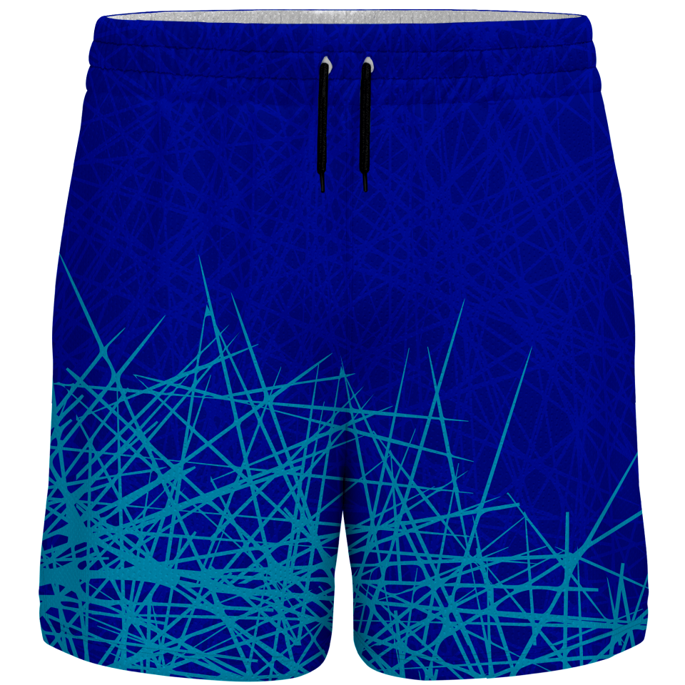 Conjunto voley manga corta sublimado modelo líneas