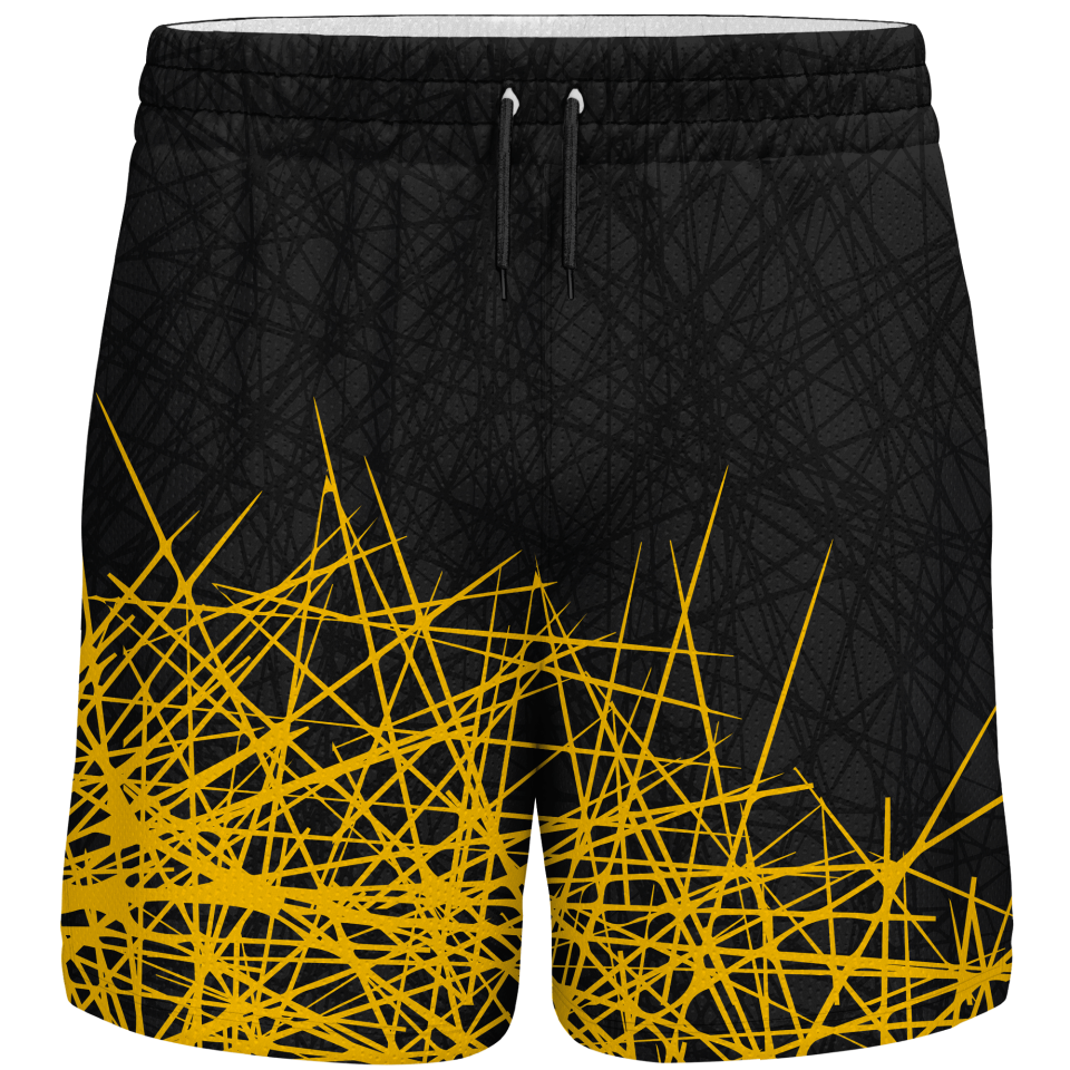 Conjunto voley manga corta sublimado modelo líneas