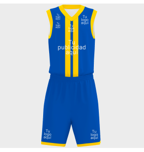 Conjunto de baloncesto sublimado modelo paralela personalizado