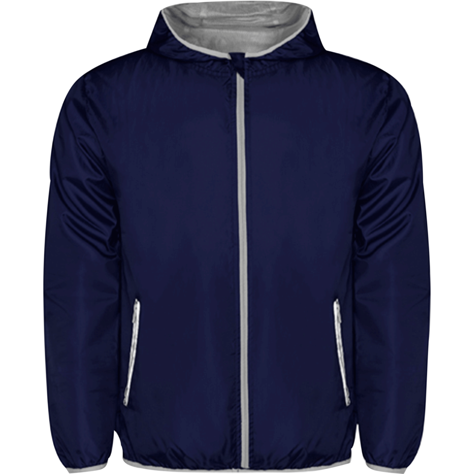 Cortavientos con capucha personalizado