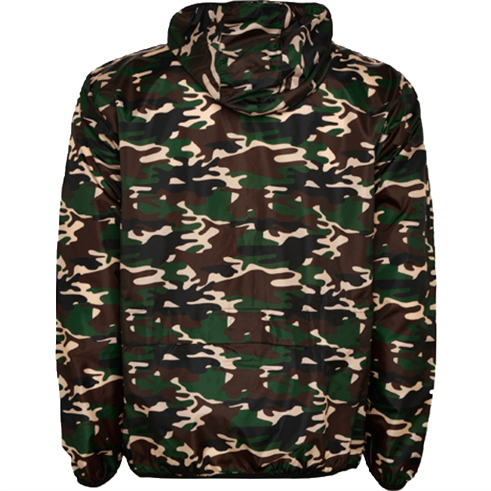 Cortavientos con capucha personalizado