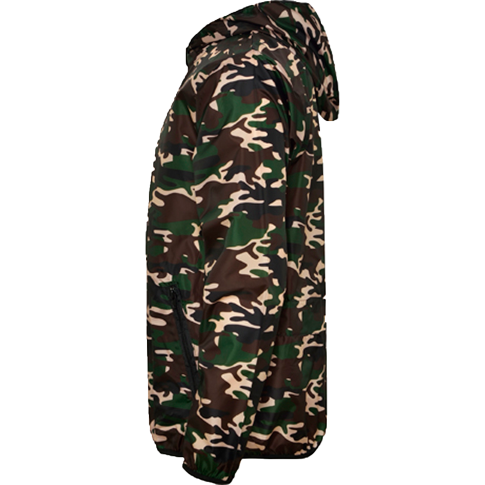 Cortavientos con capucha personalizado