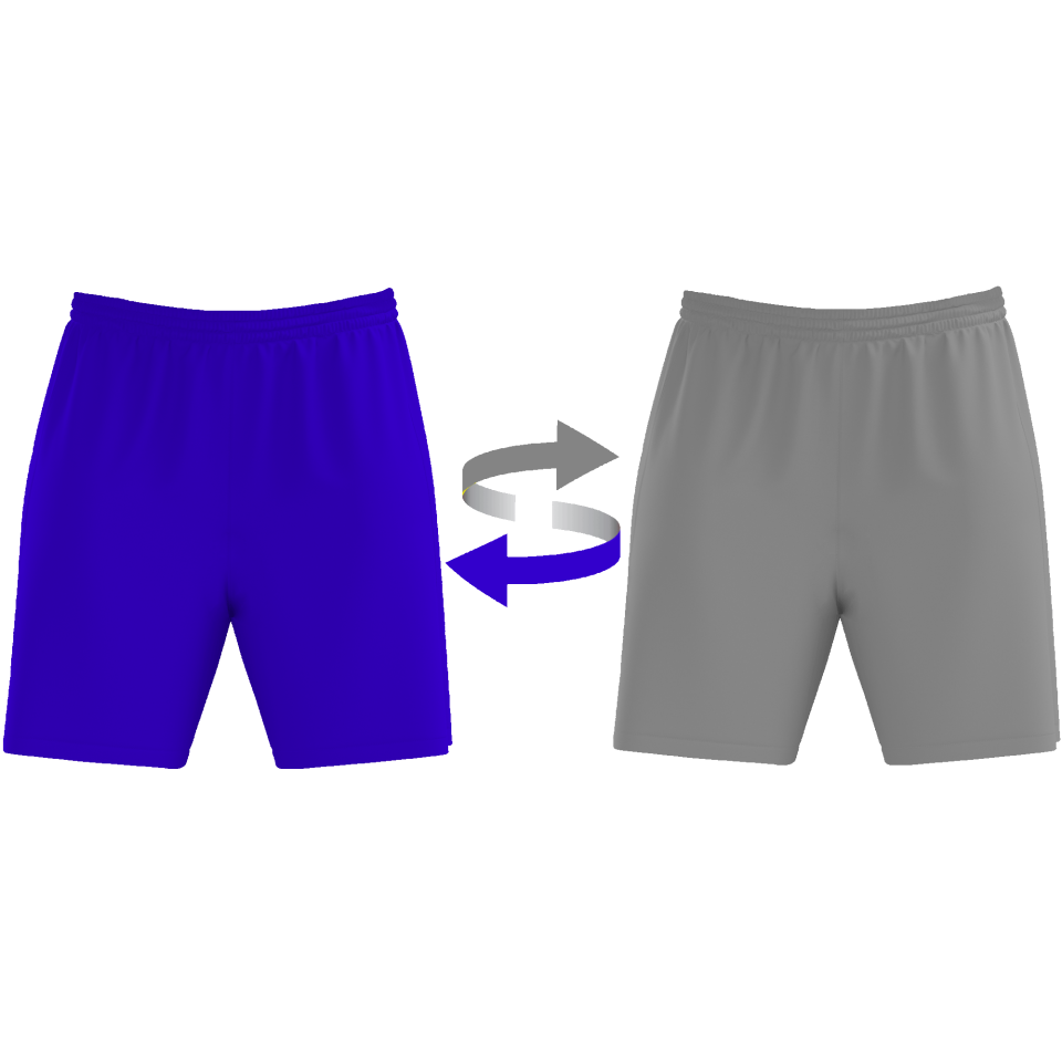 Pantalón baloncesto REVERSIBLE colores lisos personalizado