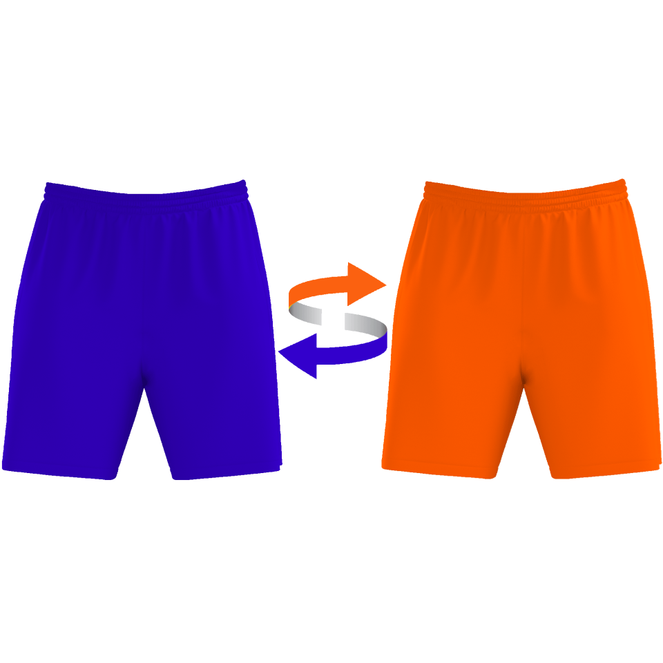 Pantalón baloncesto REVERSIBLE colores lisos personalizado