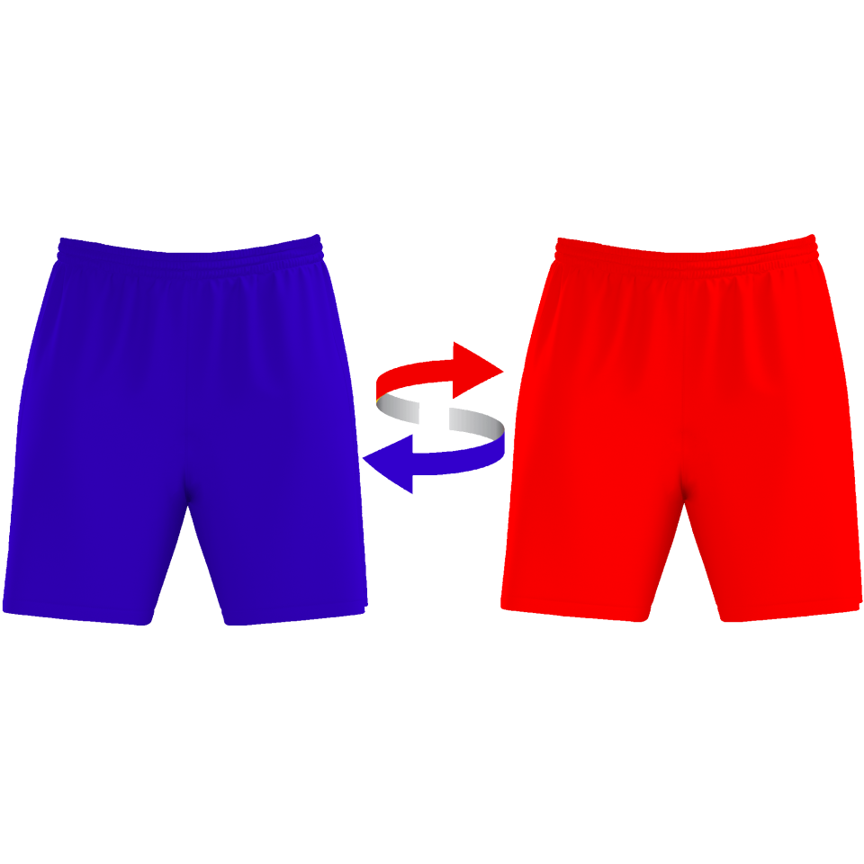 Pantalón baloncesto REVERSIBLE colores lisos personalizado